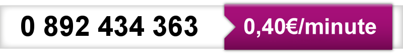 0892434363 (0,40&euro;/min)